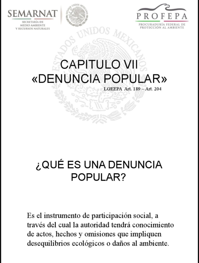 denuncia popular